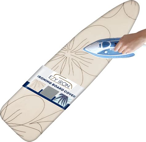 Buy Ezy Iron Ironing Board Cover and Pad - Cuts Ironing Time in Half ...