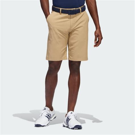 adidas Ultimate365 10-Inch Golf Shorts - Beige | Free Shipping with adiClub