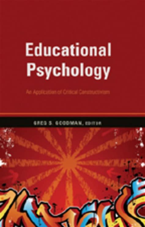 Buy Educational Psychology: An Application of Critical Constructivism ...
