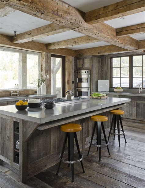 Modern Rustic Kitchen Island