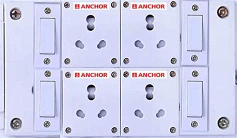 Buy (4 Anchor Power Plug Extension Board 16 amp) Extension Board with 3 ...