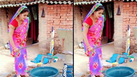 Singhasan: Joya Khan shooting for Bhojpuri movie in Uttar Pradesh's Jaunpur