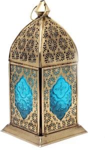 MARKET 99 VON CASA Gold Steel Hanging Lantern Price in India - Buy ...