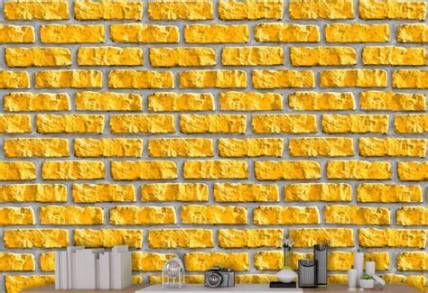 Buy Wall Paper Stone Design Online in India - Magicdecor