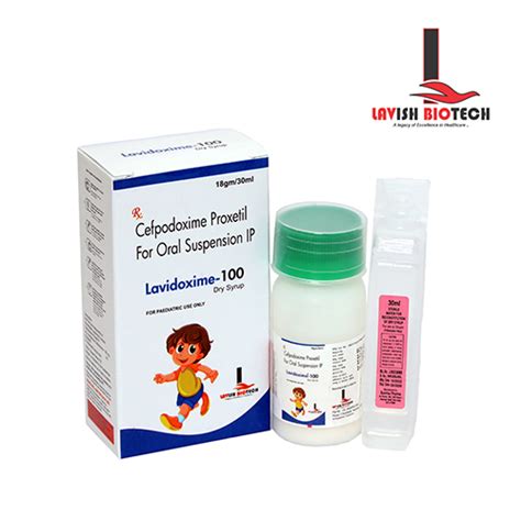 LAVIDOXIME-100 Dry Syrup Lavish Biotech