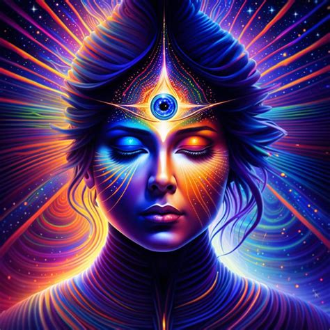 third eye meditation - AI Generated Artwork - NightCafe Creator