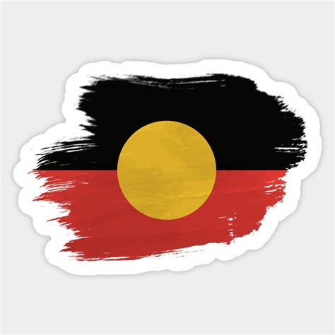 Aboriginal flag aboriginal lives matter sticker by htmxrxs – Artofit