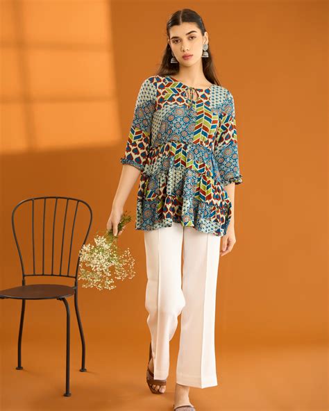 Indigo Tunic – Shaping Wardrobes