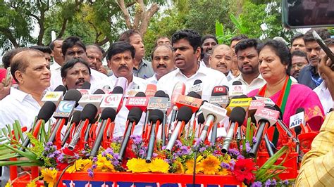 'In BJP, leaders don't compete': Annamalai backs out of Tamil Nadu ...