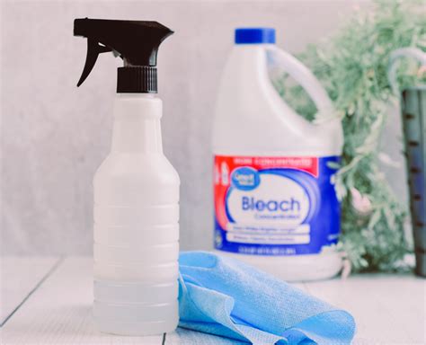 How to Make Your Own Disinfectant Spray with Bleach