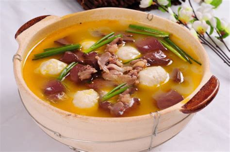 China Duck Blood and Vermicelli Soup - China Duck Blood Jelly, Duck ...