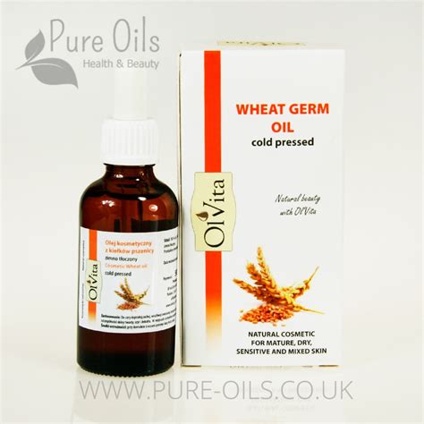 Wheat Germ Oil, cold-pressed and crude Ol'Vita 100 and 250 ml