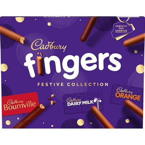 Buy Cadbury Festive Fingers Collection with Bournville, Orange ...