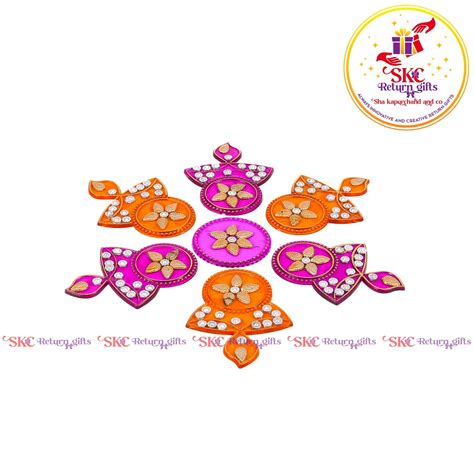 Stone Work Acrylic Rangoli Baby – Sha Kapurchand & Co