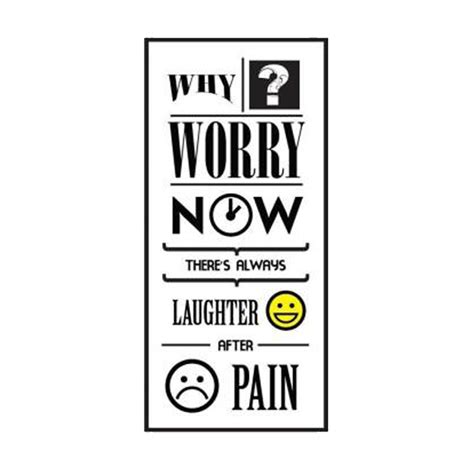 Why Worry Now Mini Poster