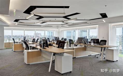 200平方以下办公室装修设计案例效果图__岚禾装饰设计公司