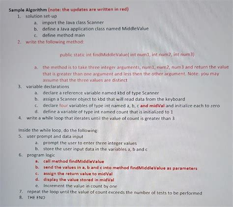 Image result for Sample Algorithm Java