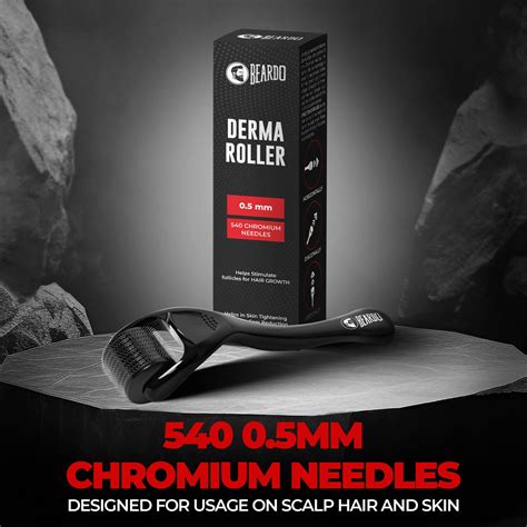 Beardo Derma Roller 0.5mm | Derma Roller for Beard Growth – Beardo India