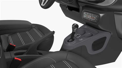 3D Smart EQ Fortwo Interior Layout Dashboard | 3D Molier International