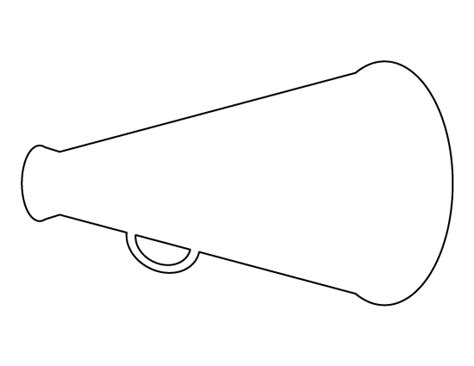 Megaphone - Free Coloring Pages