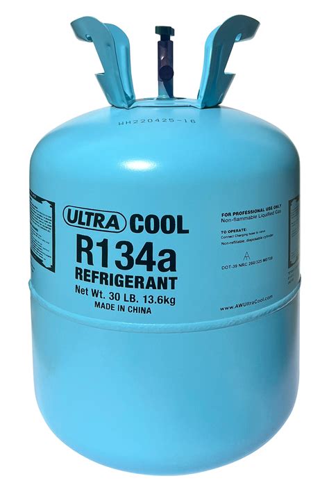 UN3159 Refrigerant Gas R134a 30 LBS Cylinder – UltraCool
