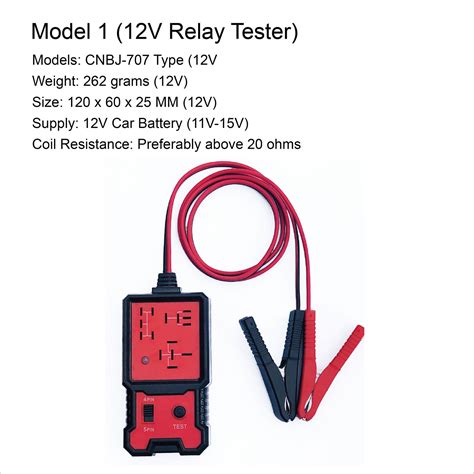 12V & 24V Advanced Automotive Relay Tester For Car Battery – www.ozoffer.com.au