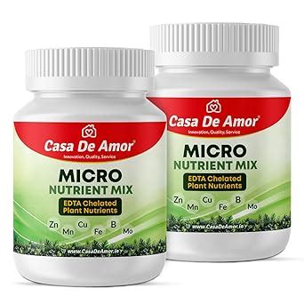 Casa De Amor Micro Nutrient Mix 300gm for Plants - EDTA Chelated ...