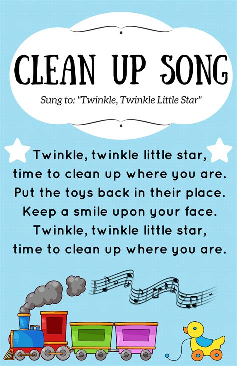 cleanup song Kindergarten Songs, Preschool Music, Preschool Classroom ...