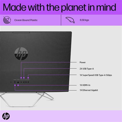 HP All-in-One Core i3 (8 GB DDR4/512 GB SSD/Windows 11 Home/Intel UHD ...