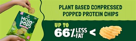 Origin Nutrition Mojo Pops Plant-Based Protein Chips Sour Cream & Onion ...