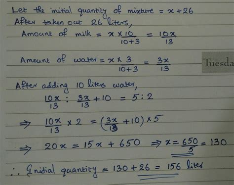 A vessel contains a mixture of milk and water in the respective ratio ...