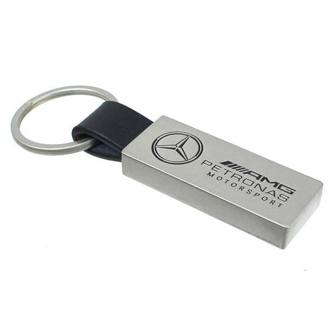 Mercedes Benz Petronas AMG Formula 1 Metal Keychain: Buy Online in ...