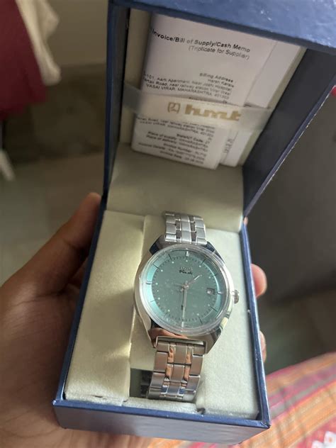 Buy HMT Vivek Quartz Silver at Amazon.in