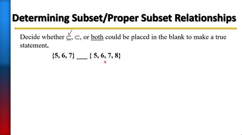 Rezultat imagine pentru Proper Subset Properties