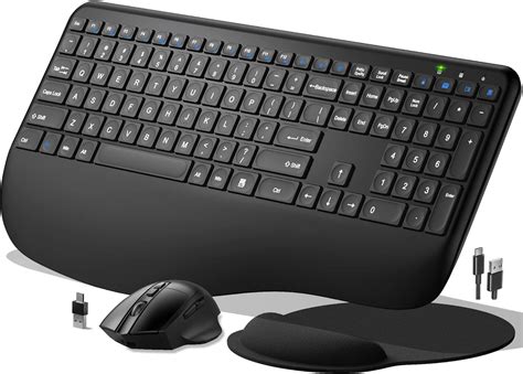 KPMARE 2.4G Wireless Keyboard and Mouse Set with Wrist India | Ubuy
