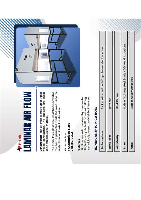 Laminar Air Flow - P Lab Laminar Air Flow (2x2 -Size) Manufacturer from ...
