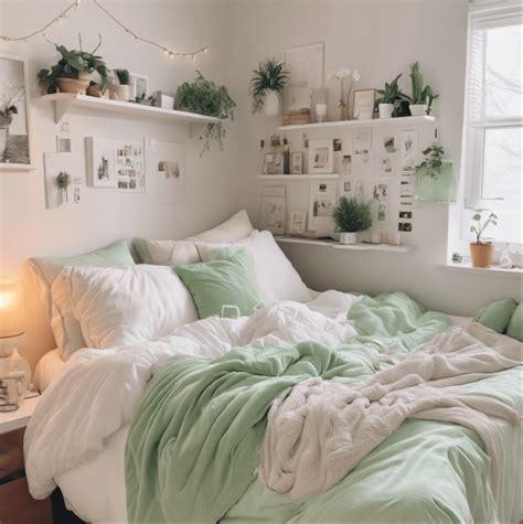 sage dorm room ideas sage green boho dorm room ideas