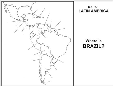 Latin America Map Activity - Amped Up Learning