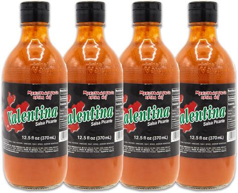 Amazon.com : Valentina Salsa Picante - 12.5 oz. : Hot Sauces : Grocery ...