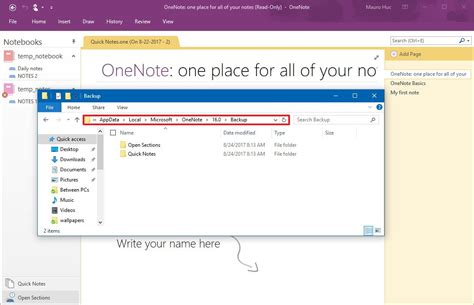 Image result for Where Do OneNote Files Get Saved Windows 1.0