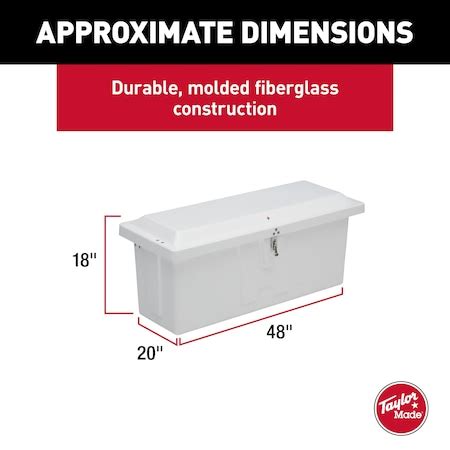 Taylor Made STOW FTN GO DOCK BOX 18IN X 48IN X 20IN 83557 | Zoro