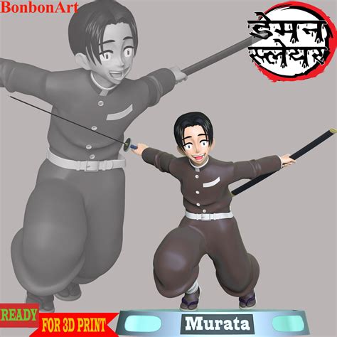 Murata - Demon Slayer 3D model 3D printable | CGTrader