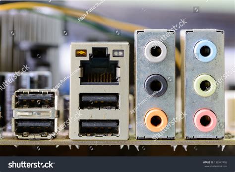 Image result for Computer Back Panel Connectors
