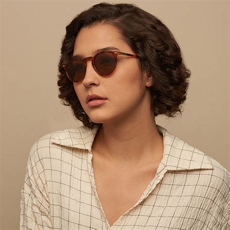 Buy Brown Tortoise Full Rim Round Vincent Chase The Metal Edit VC ...