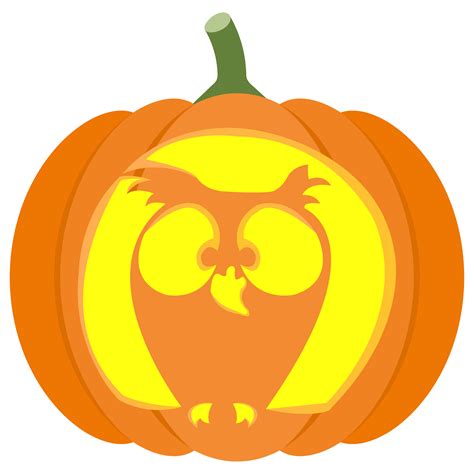 Owl Pumpkin Carving Printables