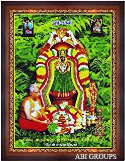 Abi Groups melmaruvathur aadhi parasakthi Matte Finish wooden god photo ...