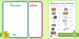 Ficha de actividad: Agrupar materiales
