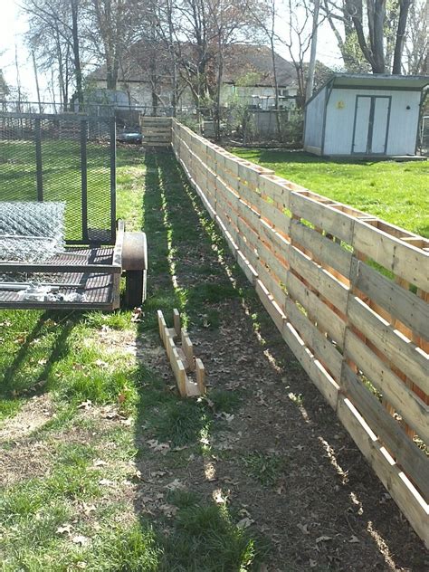 Pallet Fencing Ideas