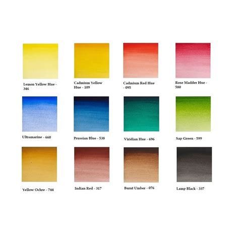 W&N Cotman Water Colour Blue Box – 12 Half Pans | Art Lounge
