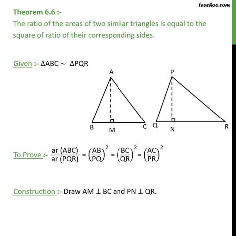 Area of Similar Triangles 的图像结果